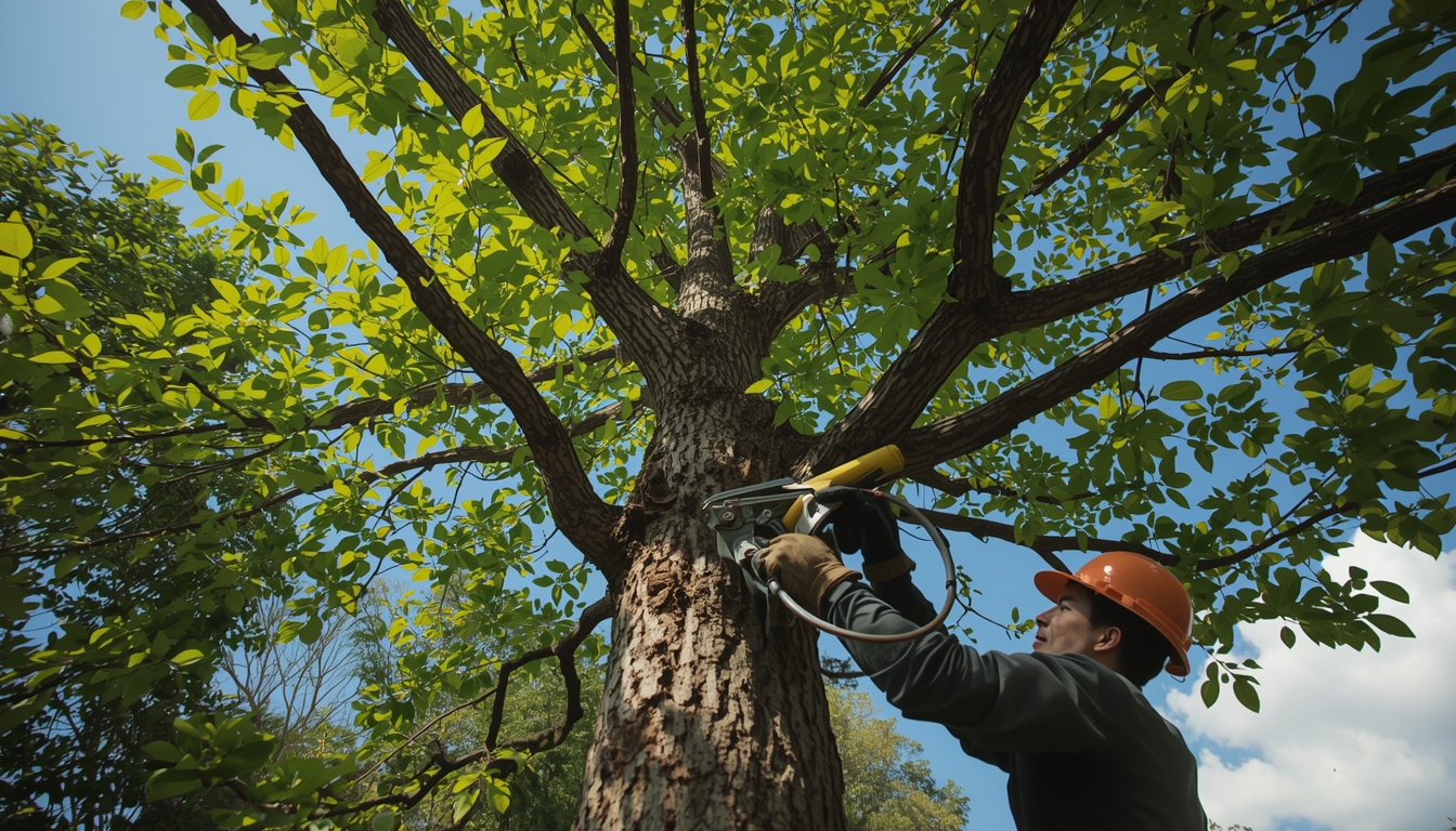Tree shaping and care services