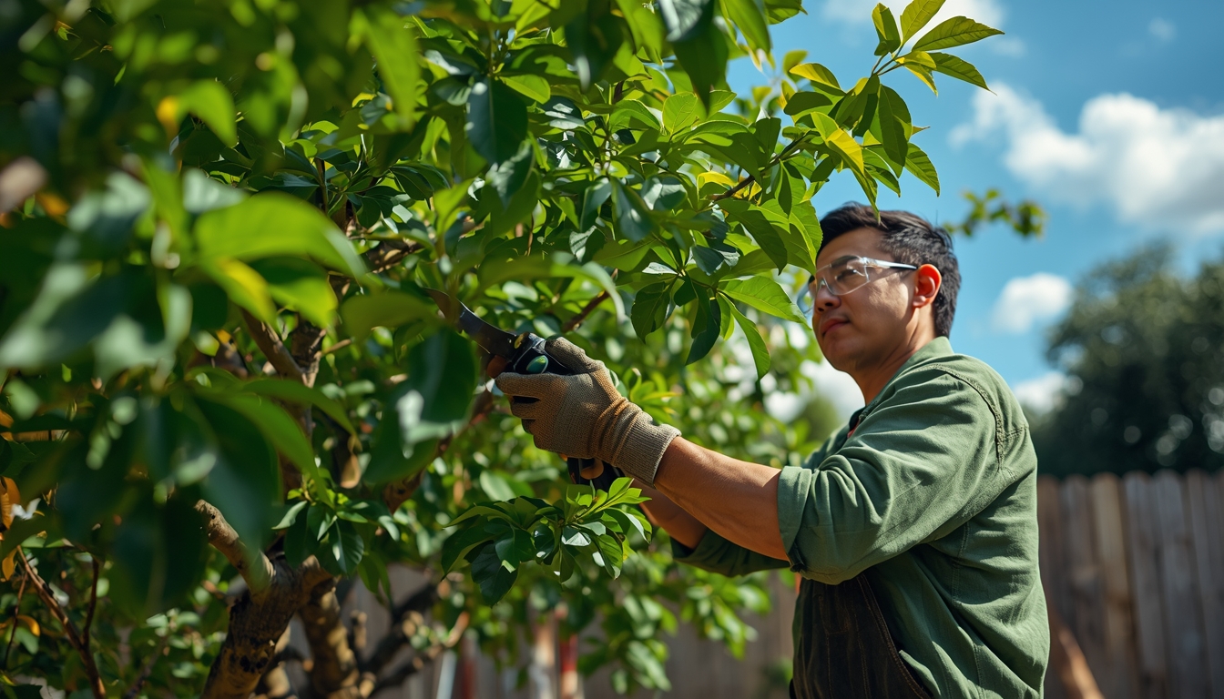 Tree shaping and pruning by Xakriondchalvorn